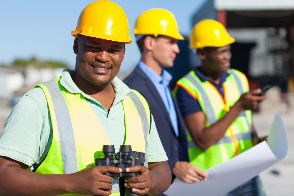 Contractors Discussing PLans